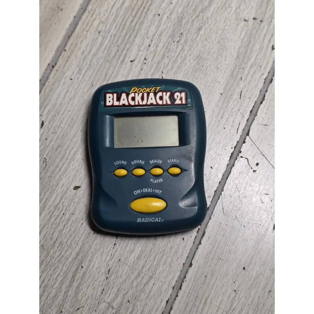 VTG 1997 Radica Pocket Slots Game & Radical Pocket Black Jack 21 Tested